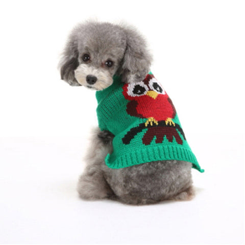 Owl pet  sweater dog